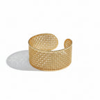 Filigree Cuff Bracelet and Adjustable Ring Set